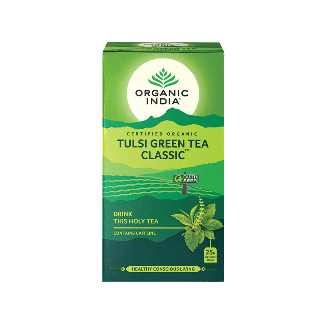 Tulsi Green Tea 25 Teabags Organic India