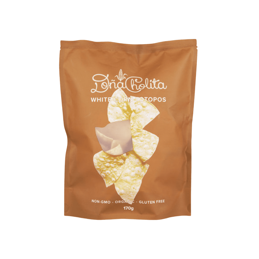 Totopos White 170g Dona Cholita