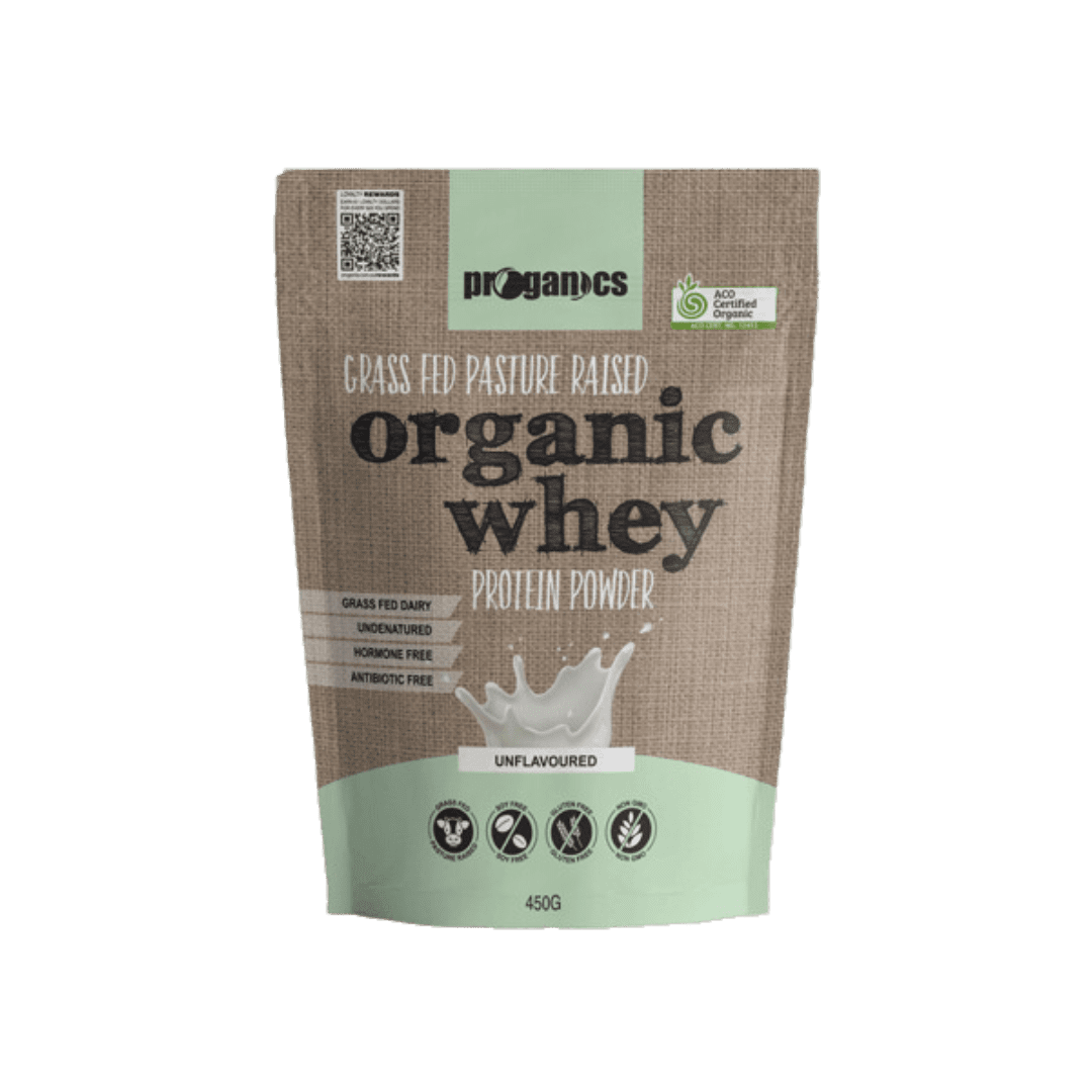 Whey Protein Powder Unflavoured 450g Proganics