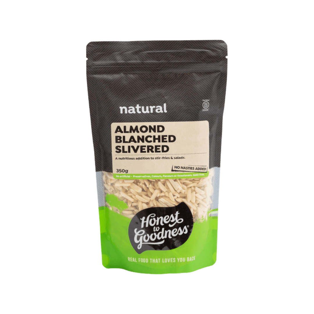 Blanched Slivered Almonds 350g Honest To Goodness