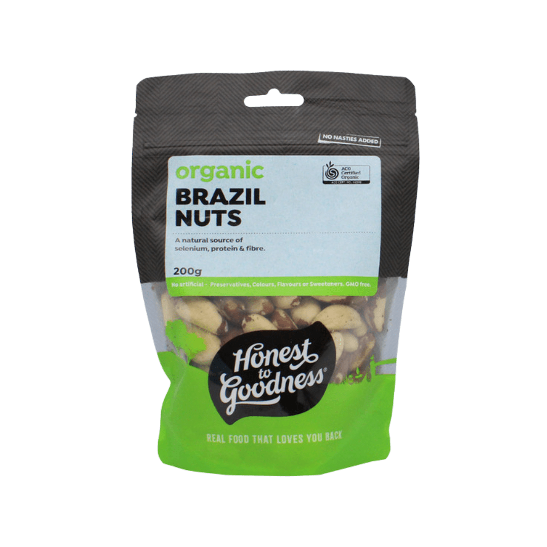 Organic Brazil Nuts 200g Honest To Goodness