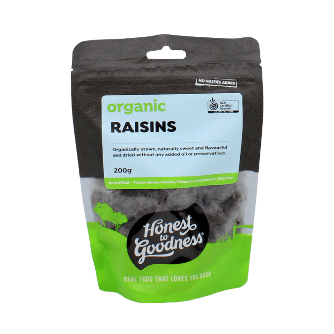 Australian Raisins 200g Honest To Goodness
