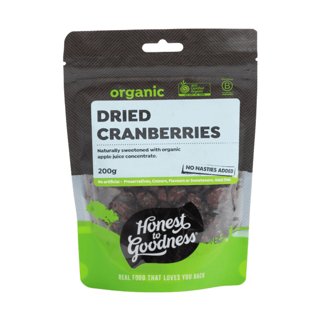 Dried Cranberries 200g Honest To Goodness