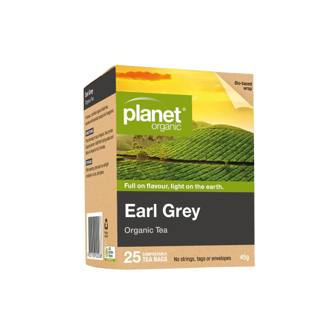 Earl Grey Tea 25 bags Planet Organic