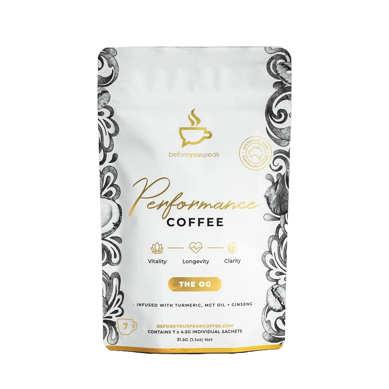 Performance Coffee The OG 7 Pack 4.5g Before You Speak