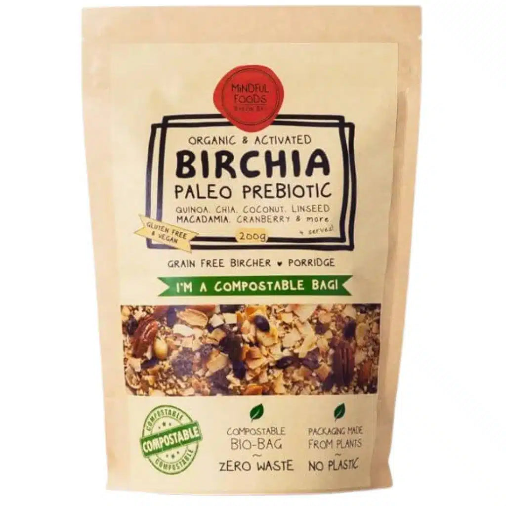 Birchia Paleo Prebiotic Muesli 200g Mindful Foods