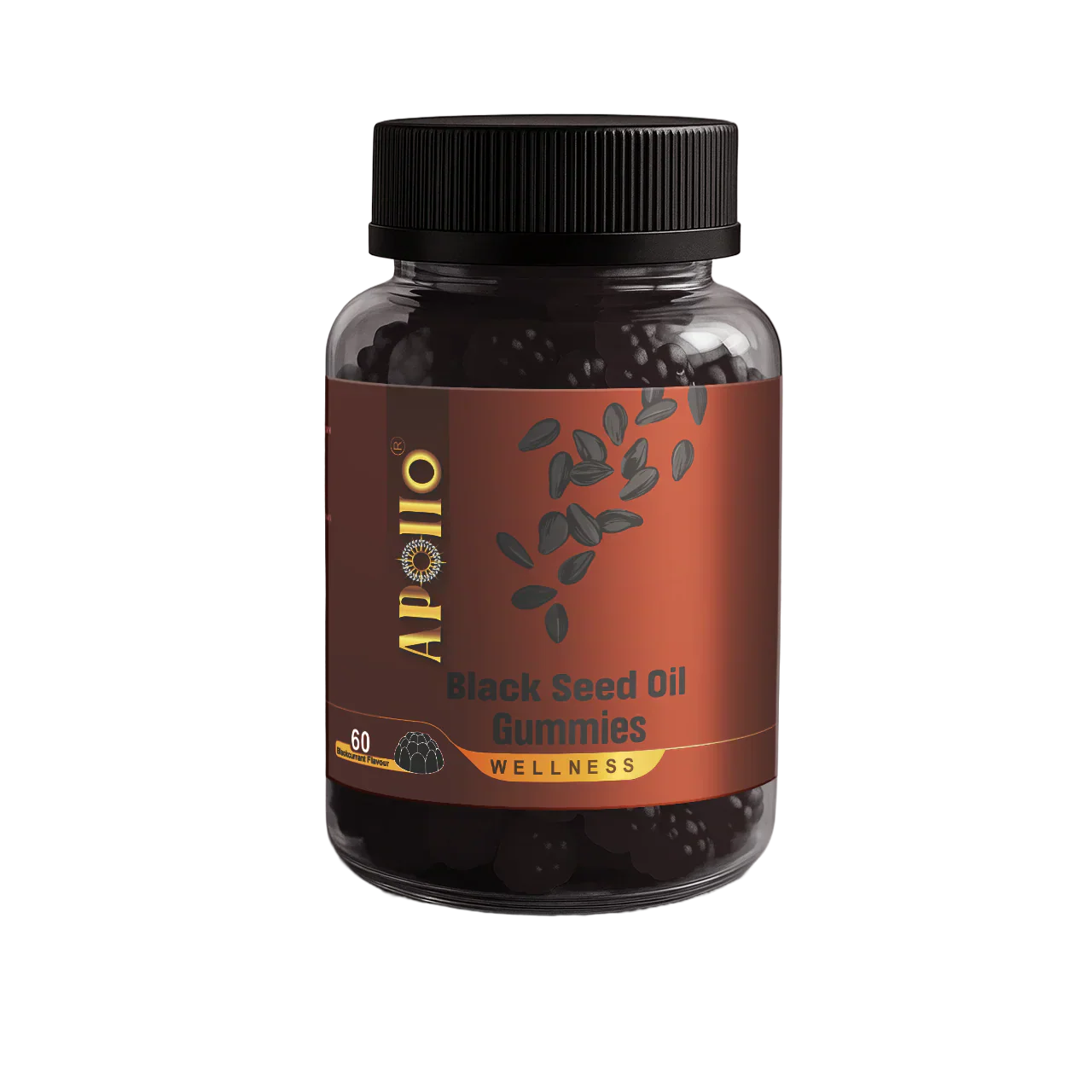 Black Seed Oil Gummies x60 Gummies Apollo