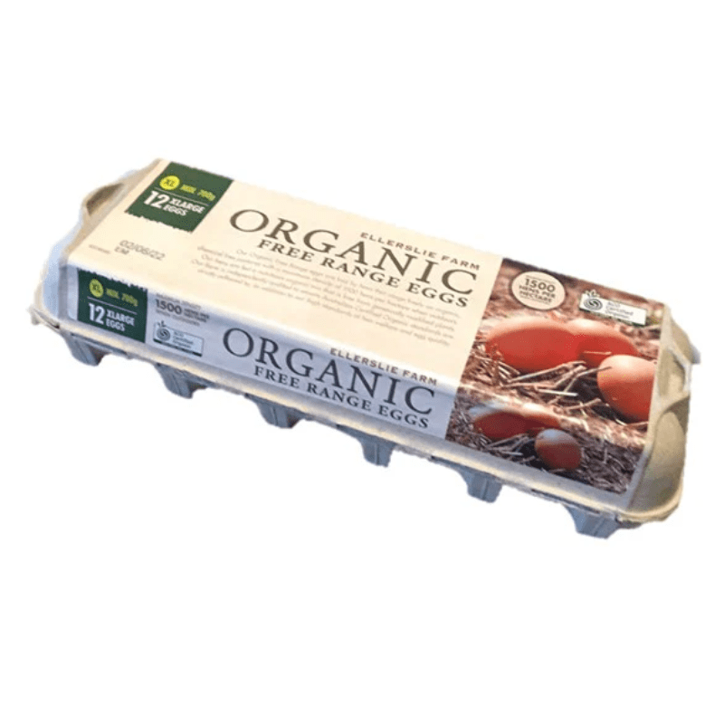Organic Free Range Eggs 700g Ellerslie Farm