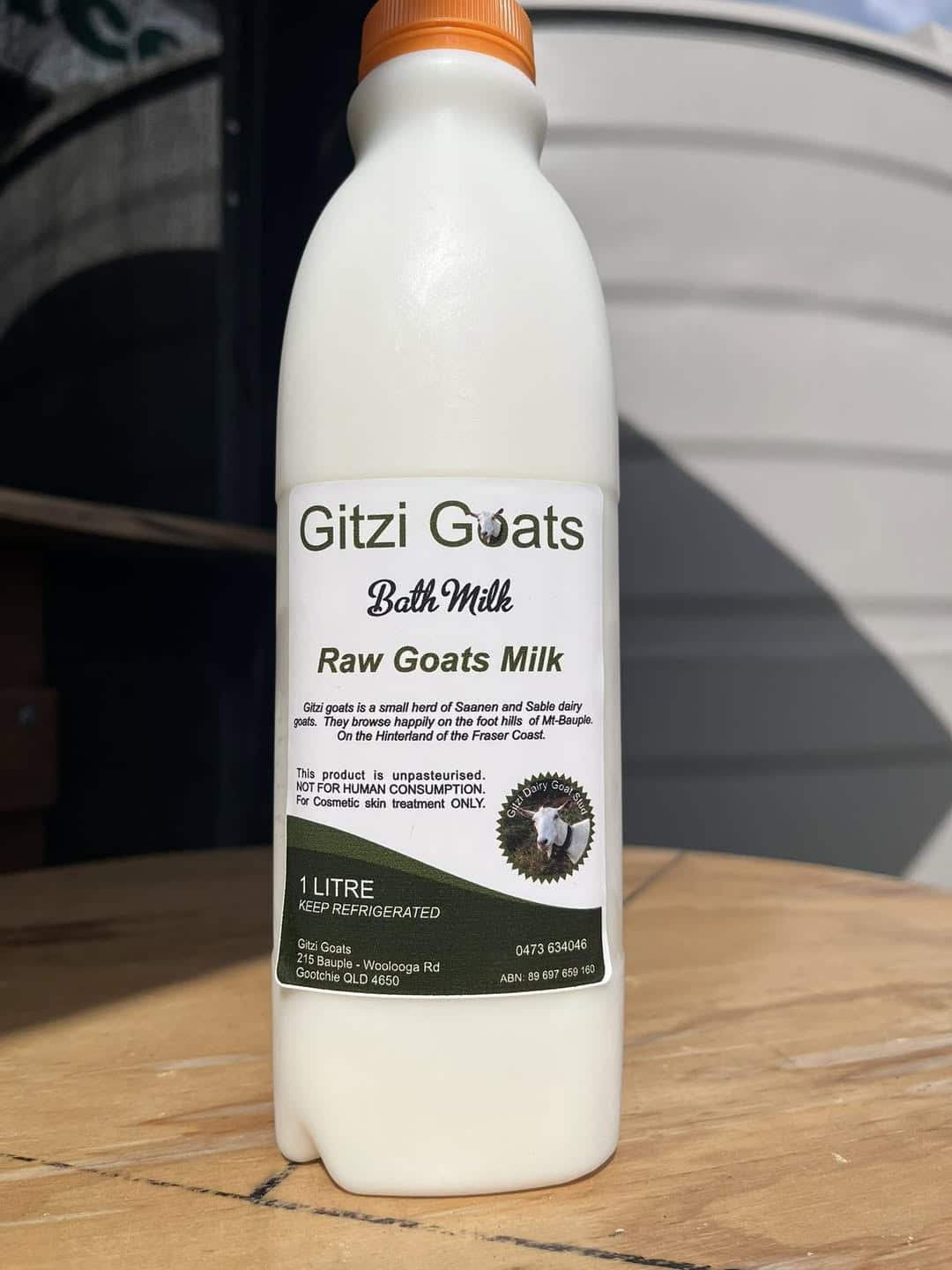 Gitzi Goat Bath Milk 1L
