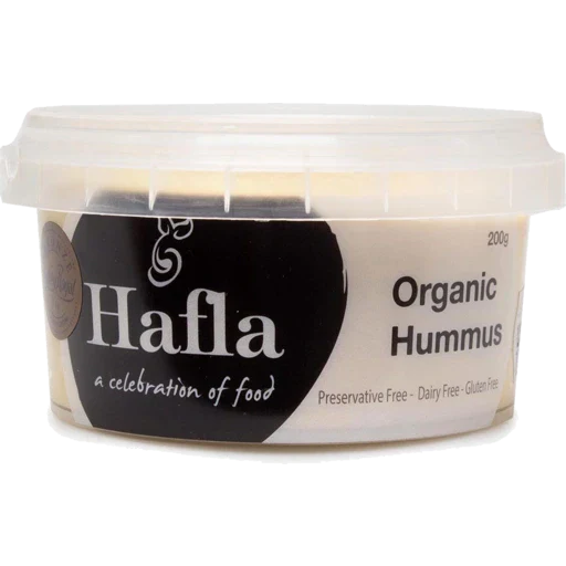 Hummus Organic 200g Hafla