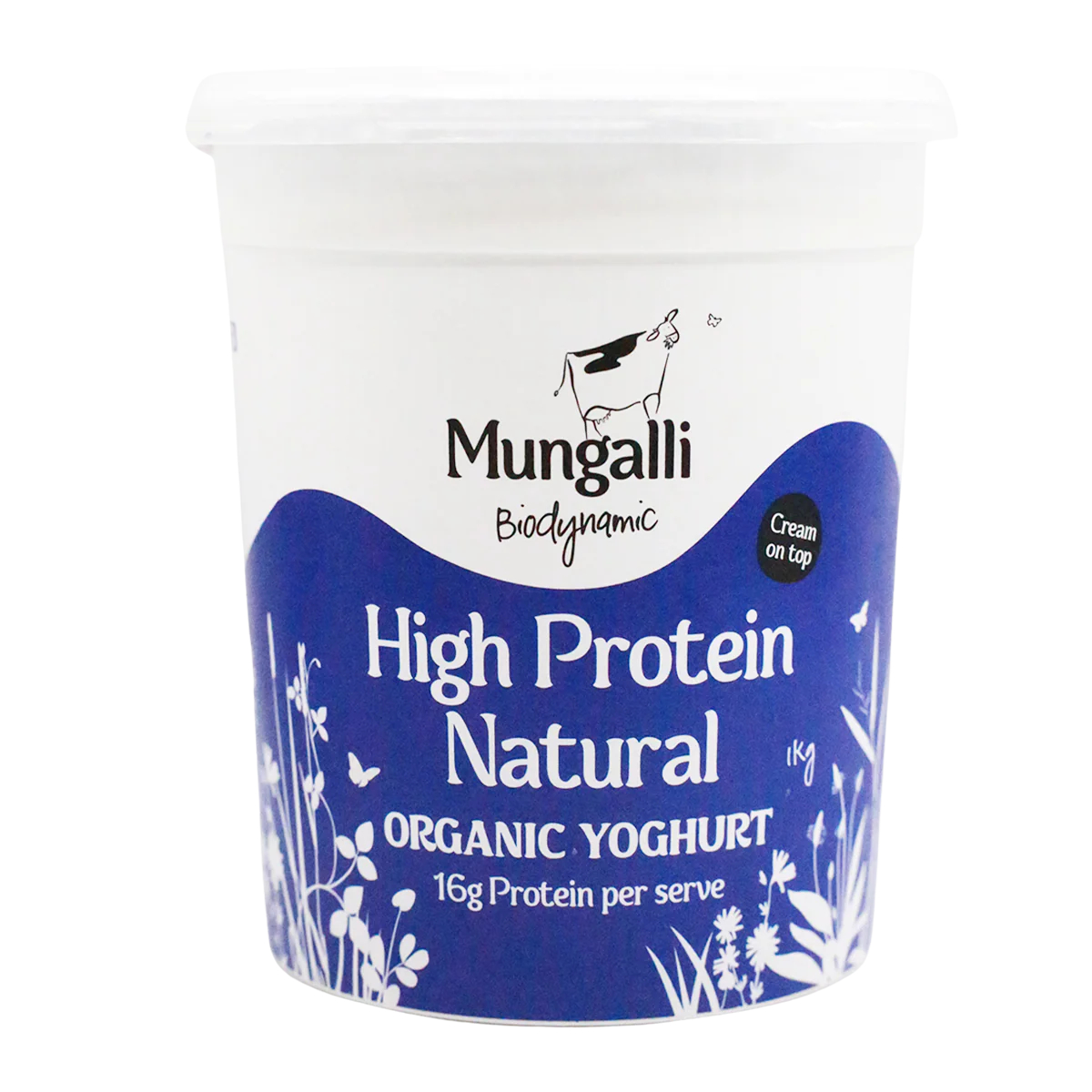 Natural Yoghurt 1kg High Protein Mungalli