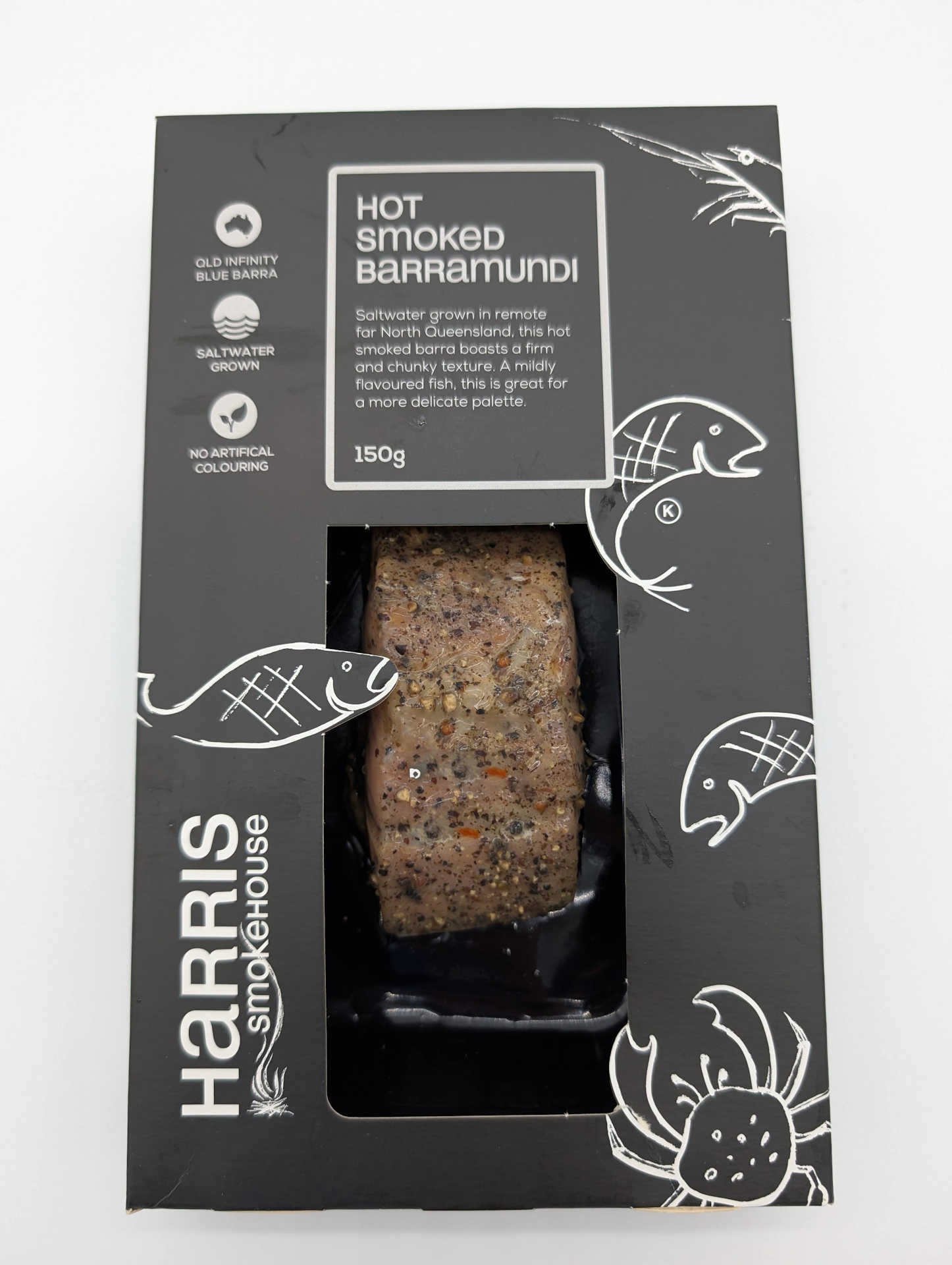 Hot Smoked Barramundi 150g Harris Smokehouse