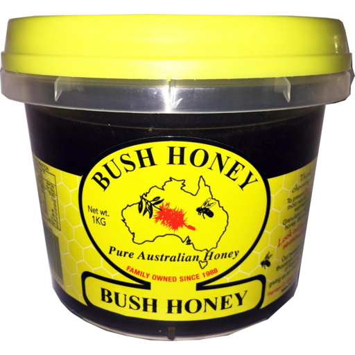 Honey 1kg Pail Bush Honey