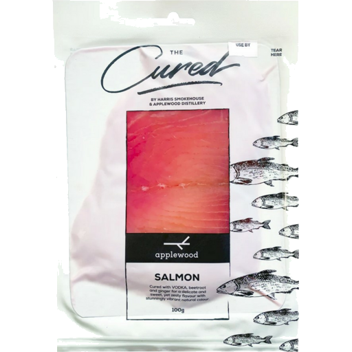 Beetroot & Ginger Cured Salmon 100g Harris Smokehouse