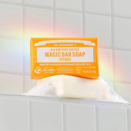 Citrus Soap Bar 140g Dr Bronners