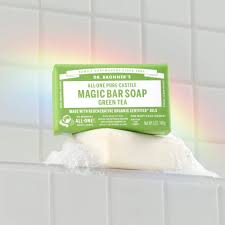 Green Tea Soap Bar 140g Dr Bronners