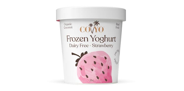 Frozen Yoghurt Strawberry 500ml Coyo