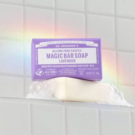 Lavender Soap Bar 140g Dr Bronners