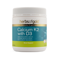 Calcium K2 With D3 180T Herbs Of Gold