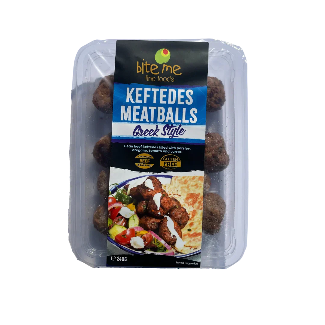 Souvla Greek Keftedes Meatballs 240g Bite Me Fine Foods