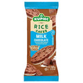 Kupiec Rice Cakes Milk Chocolate package on a white background