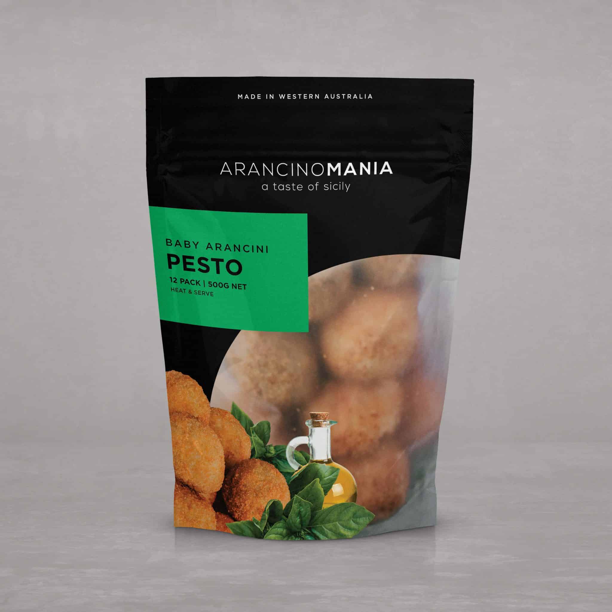 Baby Arancini Pesto 500g Antichi Sapori