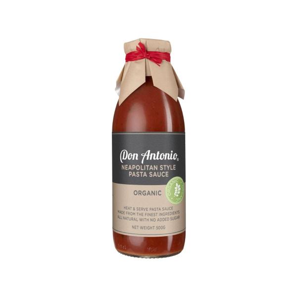Organic Napolentana Pasta Sauce 500g Don Antonio