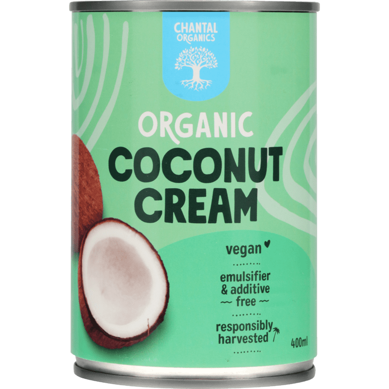 Coconut Cream 400ml Chantal Organics
