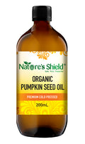 Organic Pumpkin Seed Oil 200ml Natures Shield