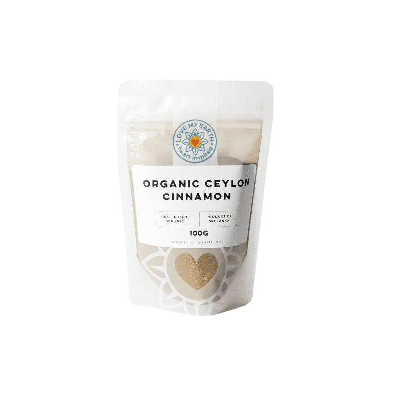 Organic Ceylon Cinnamon 80g Love My Earth