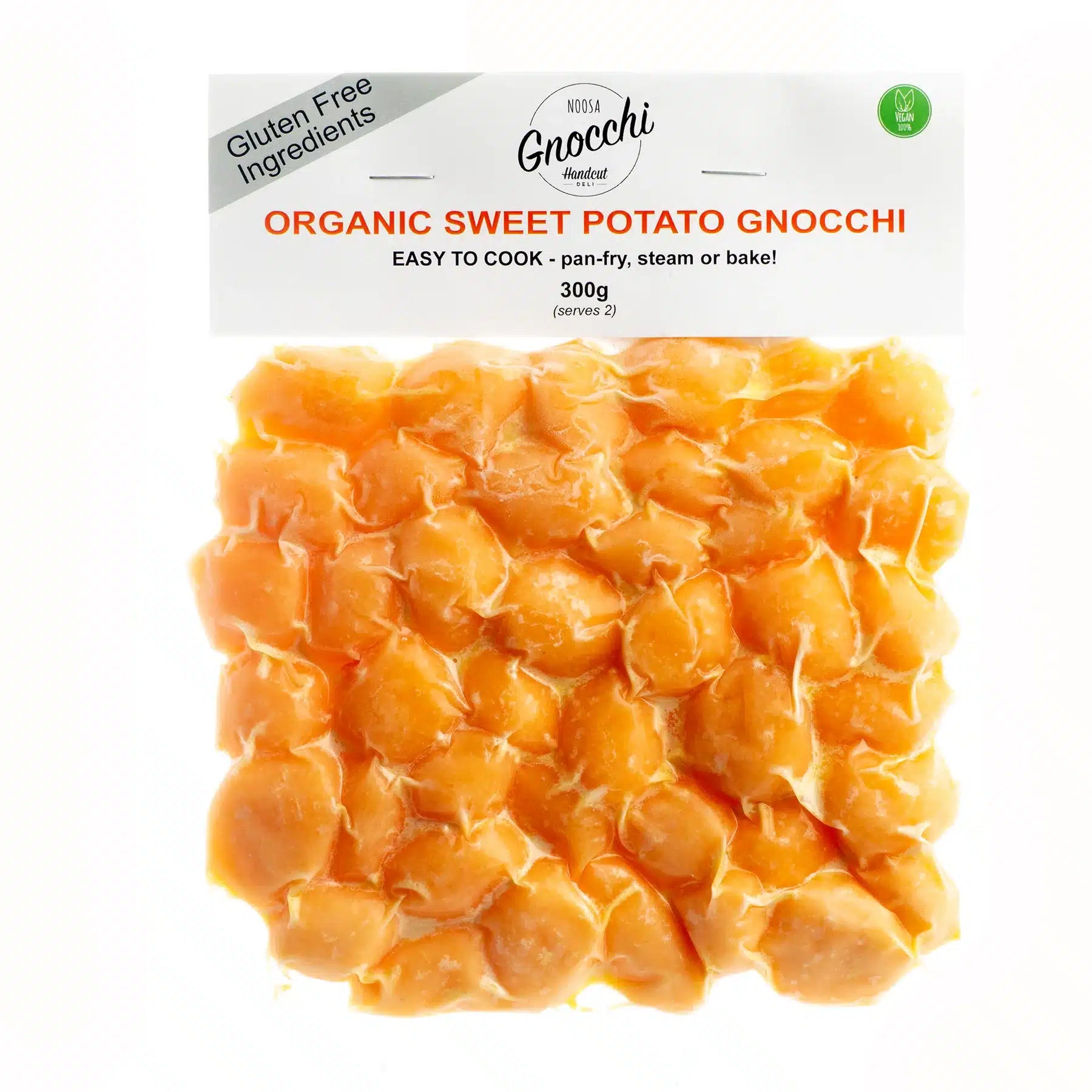 Organic Gluten Free Sweet Potato Gnocchi 300g Noosa Gnocchi