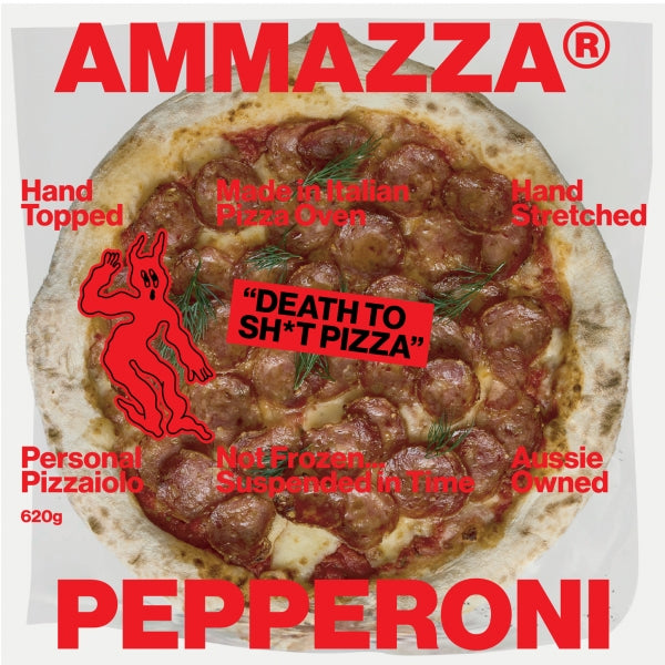 Pepperoni Pizza 620g Ammazza