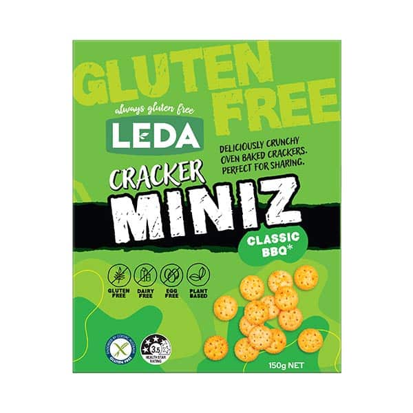 Cracker Miniz Classic BBQ 150g Leda