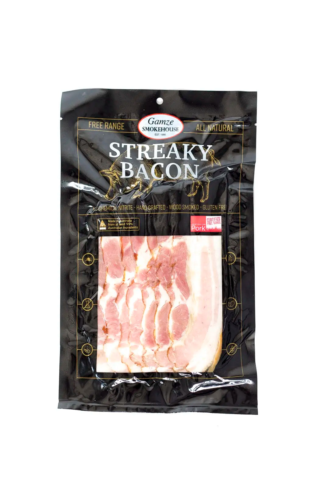 Streaky Bacon 150g Gamze