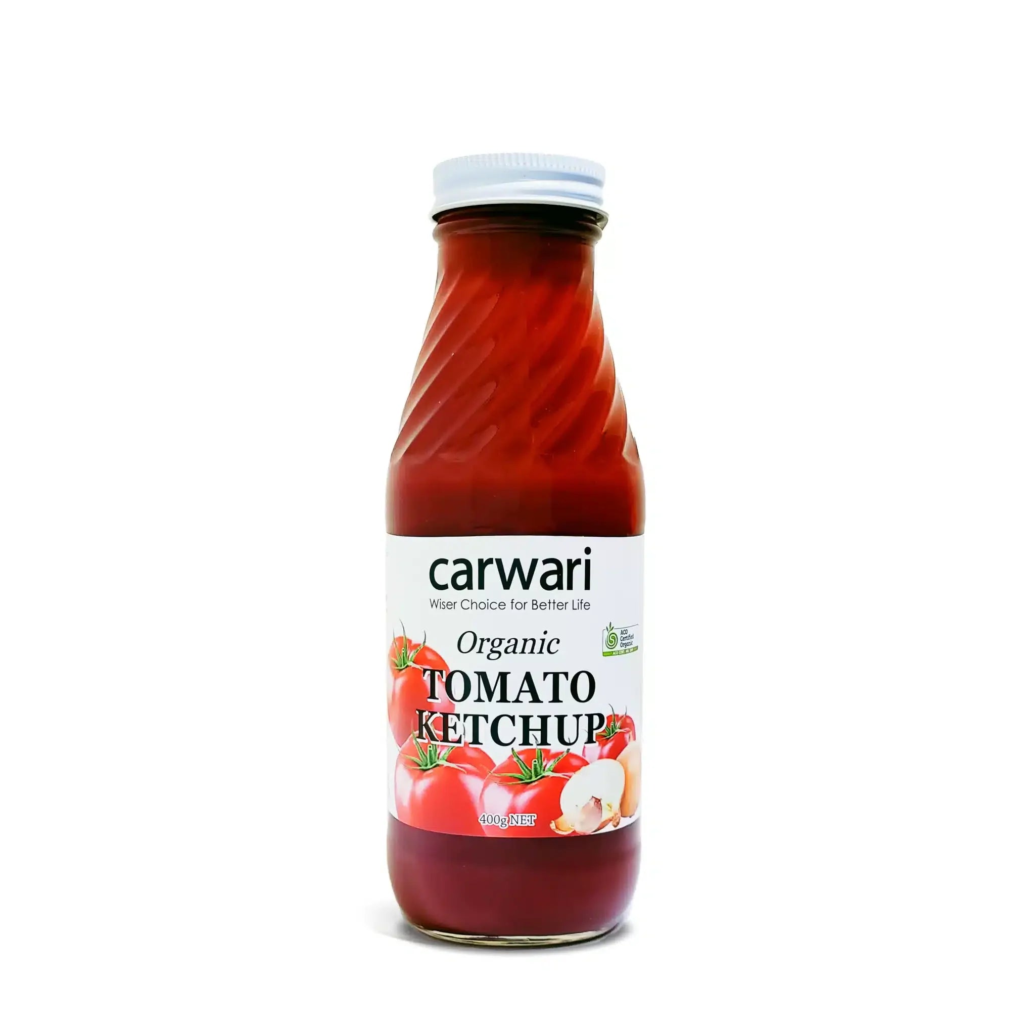 Organic Tomato Ketchup 400g Carwari