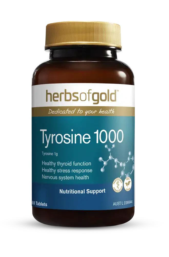 Tyrosine 1000 60T Herbs Of Gold