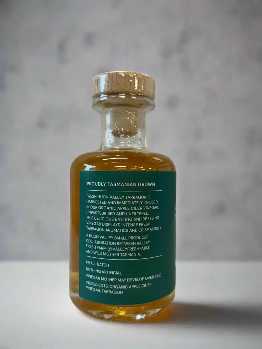 Organic Tarragon Apple Cider Vinegar 200ml Wild Mother