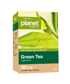 Green Tea 50 bags Planet Organic