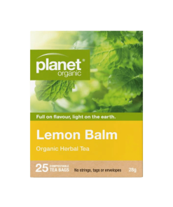 Lemon Balm Tea 25 bags Planet Organic