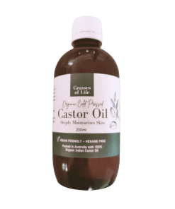 Cold Press Castor Oil 500ml Grasses Of Life