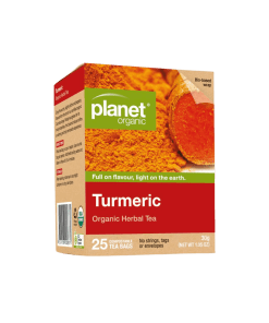 Turmeric Tea 25 bags Planet Organic