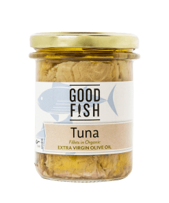 Tuna EVOO 195g Good Fish Olive Green Organics