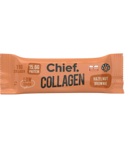 Hazelnut Brownie Collagen Bar 45g Chief
