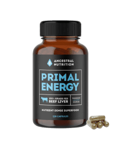 Primal Energy Beef Liver 120 Tablets Ancestral Nutrition