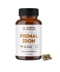 Primal Iron Beef Spleen 90 Tablets Ancestral Nutrition