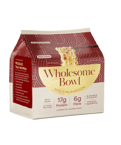 Instant Noodles Spicy Mushroom 4x90g Wholesome Bowl