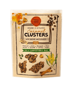 Caramel Clusters With Wattleseed 200g Mindful Foods