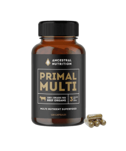Grass-Fed Beef Organ Primal Multi 120 Tablets Ancestral Nutrition