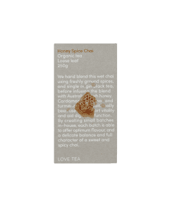 Organic Honey Spice Chai Tea 250g Loose Leaf Love Tea