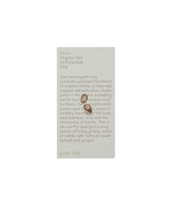 Organic Detox Tea x20 Pyramids Love Tea